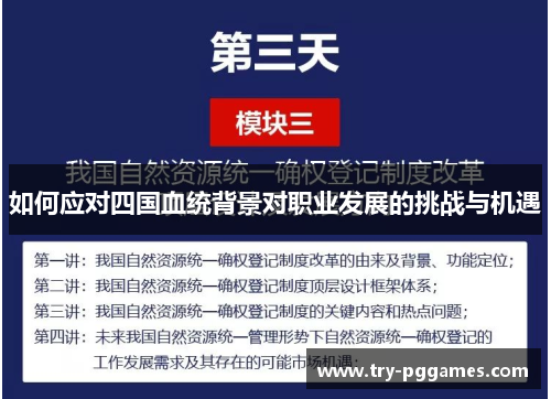 如何应对四国血统背景对职业发展的挑战与机遇